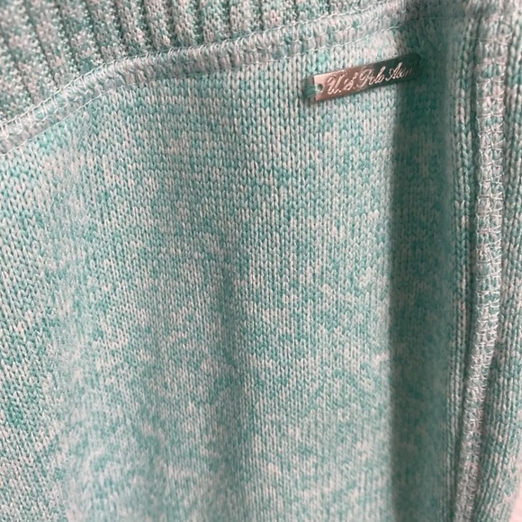U.S. Polo Assn. Teal Blue Full Zip Hoodie w/ Sweatpants Women’s XL - Picture 5 of 6